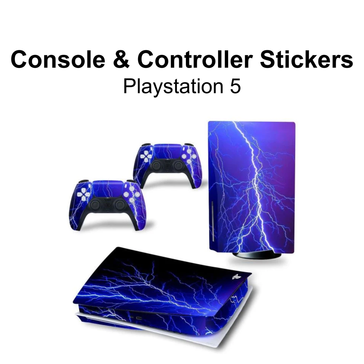 Playstation 5 Console & Controller Stickers - Gadgetpoint
