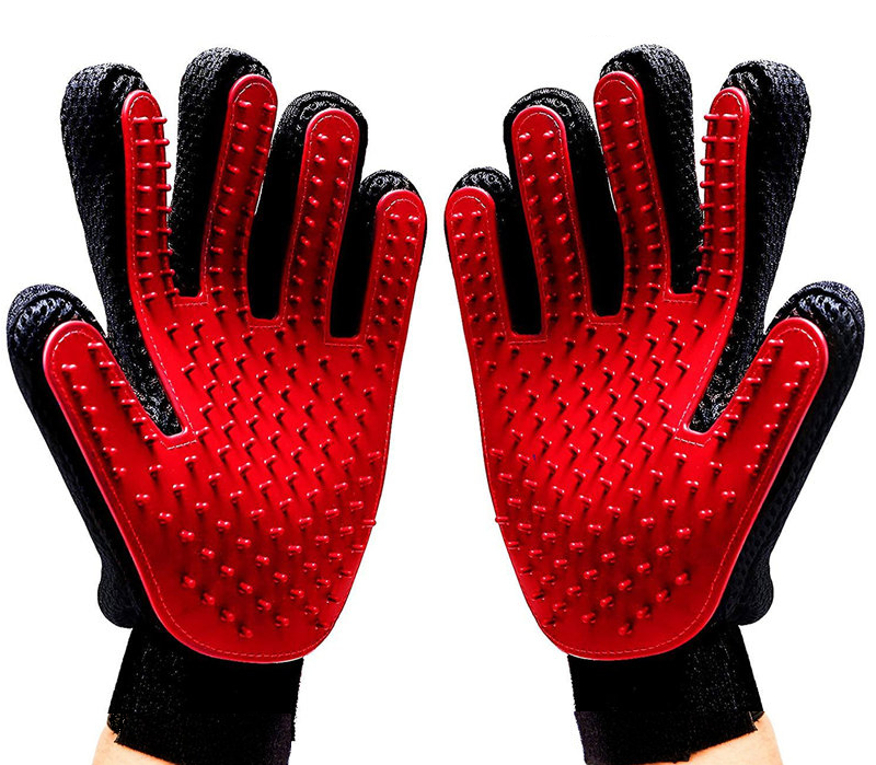 Verzorgingshandschoen Dieren - Gadgetpoint