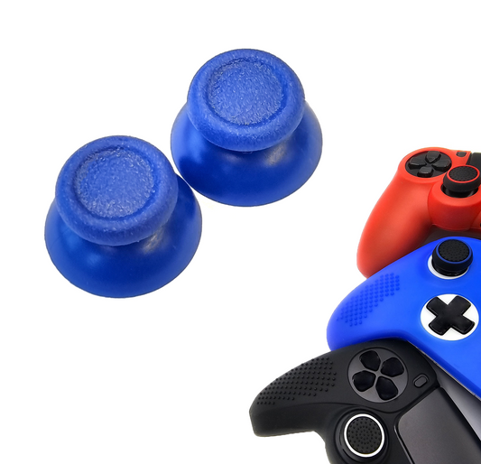 Gaming Thumbgrips | Performance Antislip Thumbsticks | Joystick Cap Thumb Grips | Accessoires geschikt voor Playstation PS4 PS5 & Xbox & Nintendo Pro Controller | Joy Sticks - Blauw