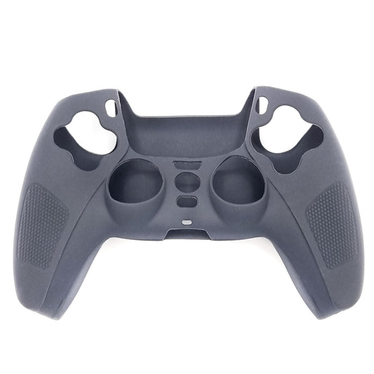Siliconen Game Controller(s) Hoesjes | Performance Antislip Skin Beschermhoes | Softcover Grip Case | Accessoires geschikt voor Playstation 5 - PS5 | Zwart met Grip