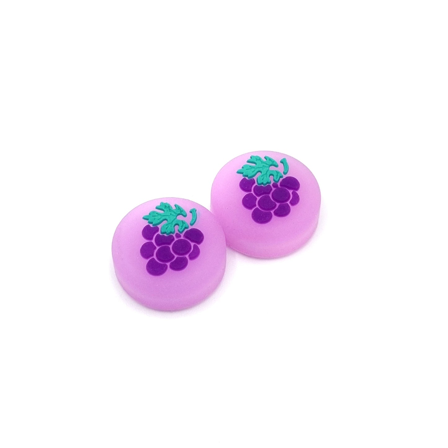 Gaming Thumbgrips | Performance Antislip Thumbsticks | Joystick Cap Thumb Grips | Fruit - Druif paars | Accessoires geschikt voor Nintendo Switch Joy-Con Controllers