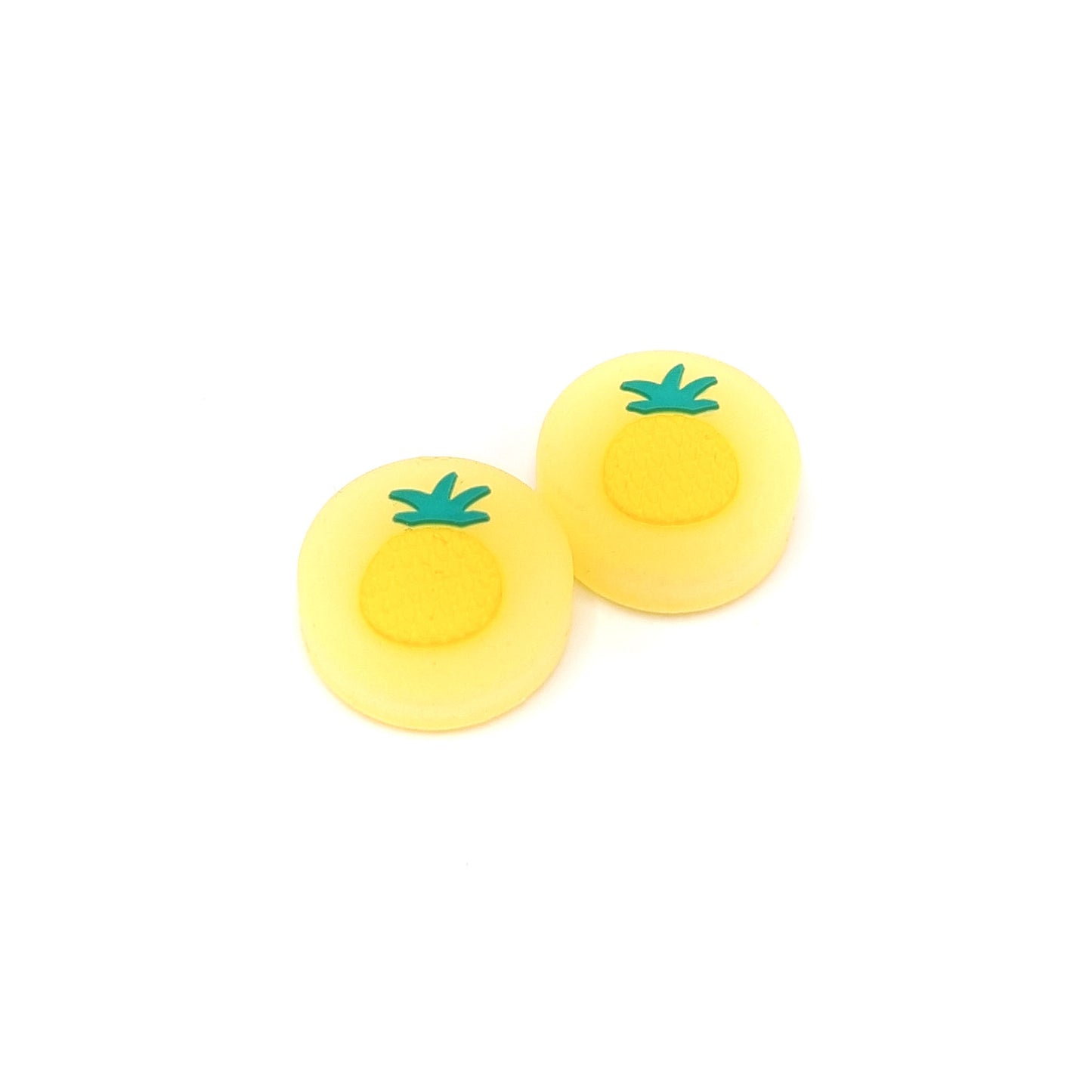 Gaming Thumbgrips | Performance Antislip Thumbsticks | Joystick Cap Thumb Grips | Fruit - Ananas geel | Accessoires geschikt voor Nintendo Switch Joy-Con Controllers