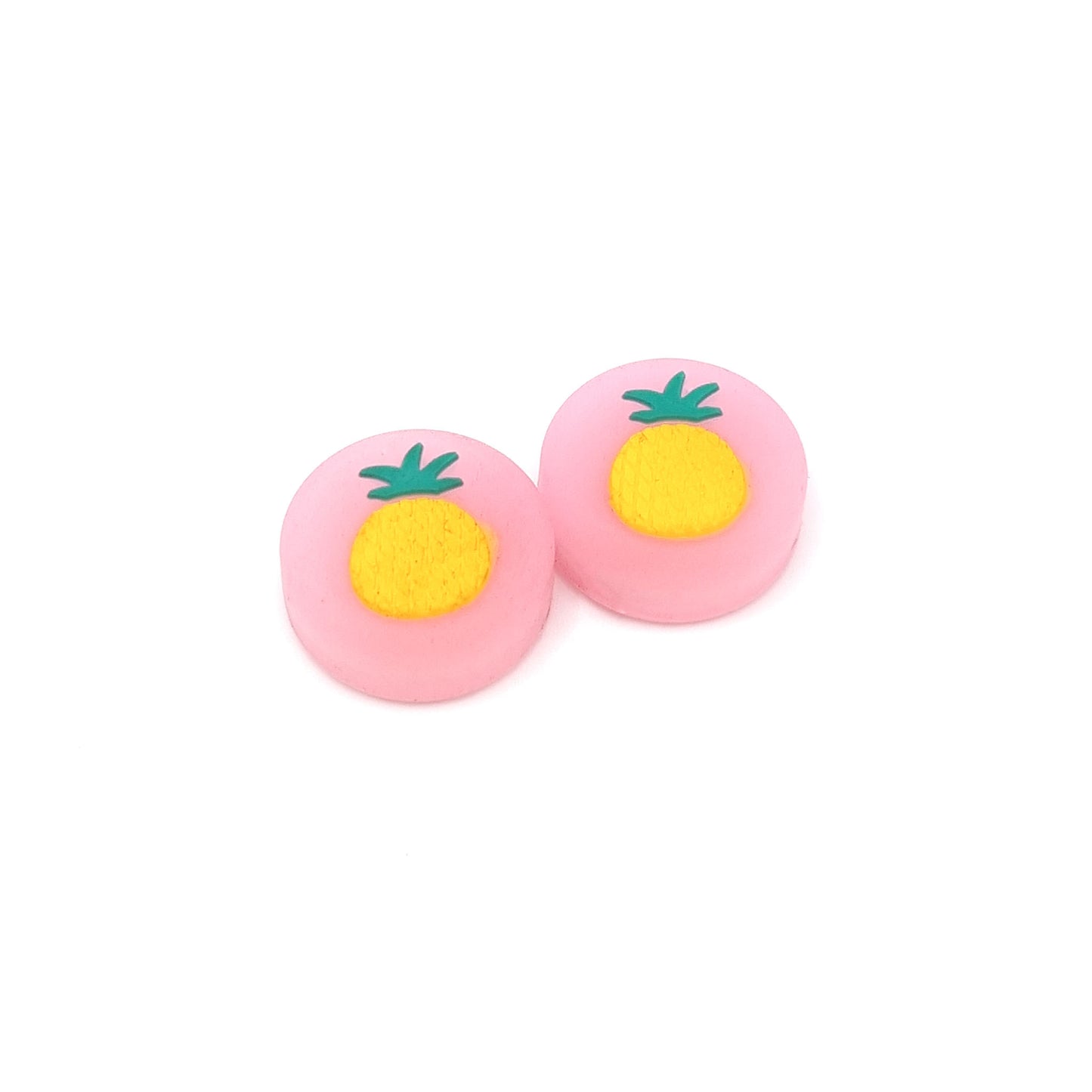 Gaming Thumbgrips | Performance Antislip Thumbsticks | Joystick Cap Thumb Grips | Fruit - Ananas roze | Accessoires geschikt voor Nintendo Switch Joy-Con Controllers