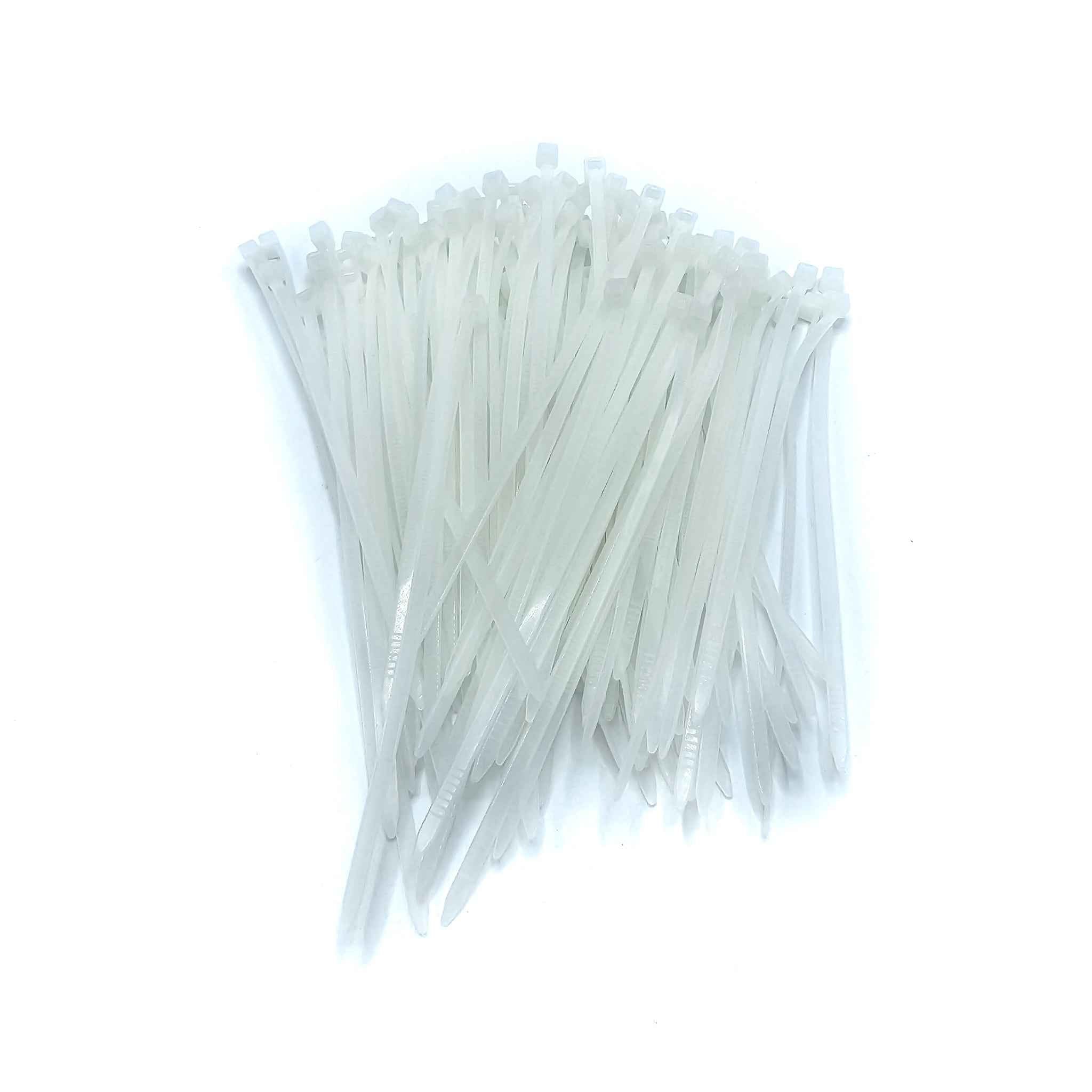 Tie Wraps - Tyraps - Kabelbinders - 14 cm - 50 stuks - Wit