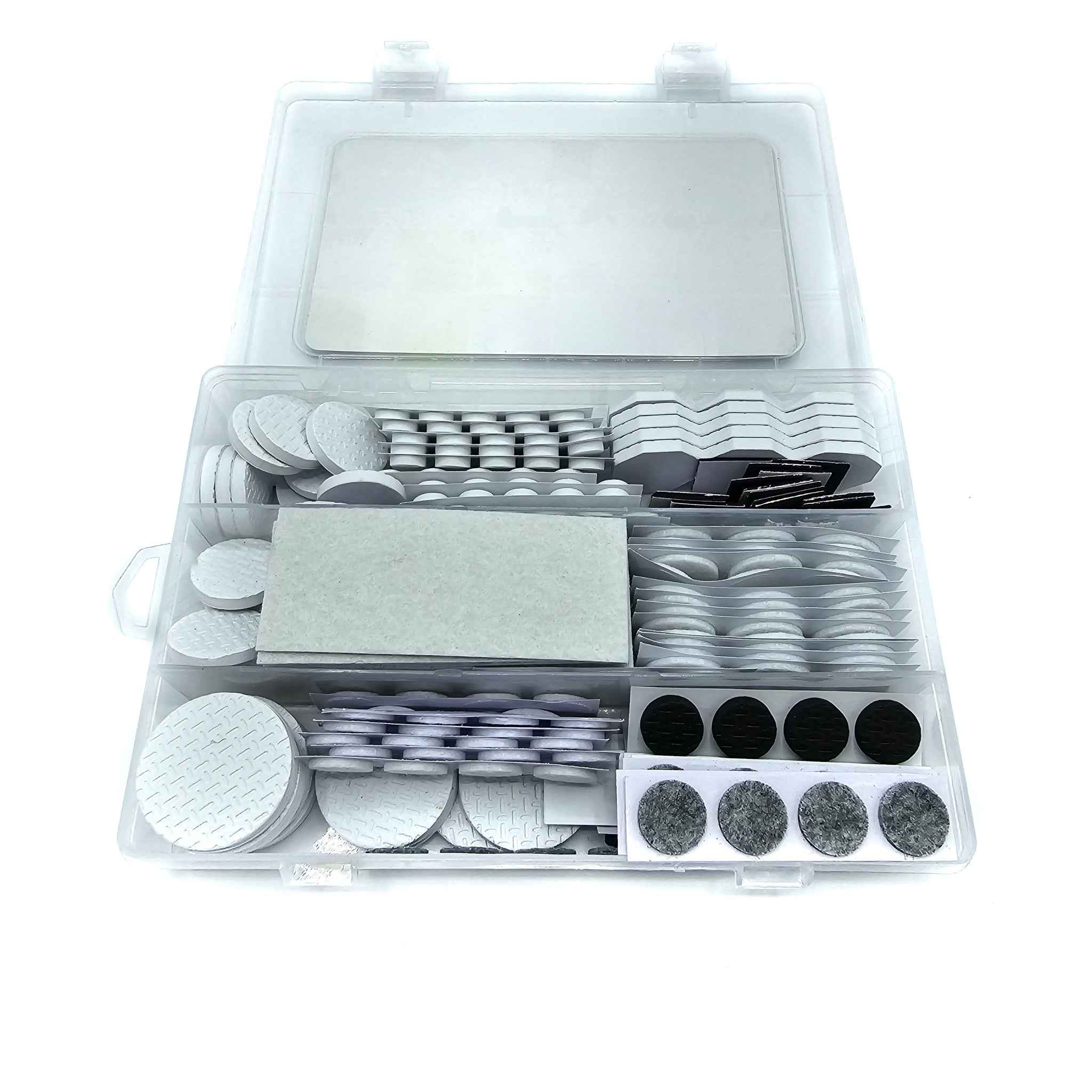 Zelfklevend Meubelvilt - Antislip & Antikras Meubelonderzetters - Vloerbeschermers - Doos met verschillende maten