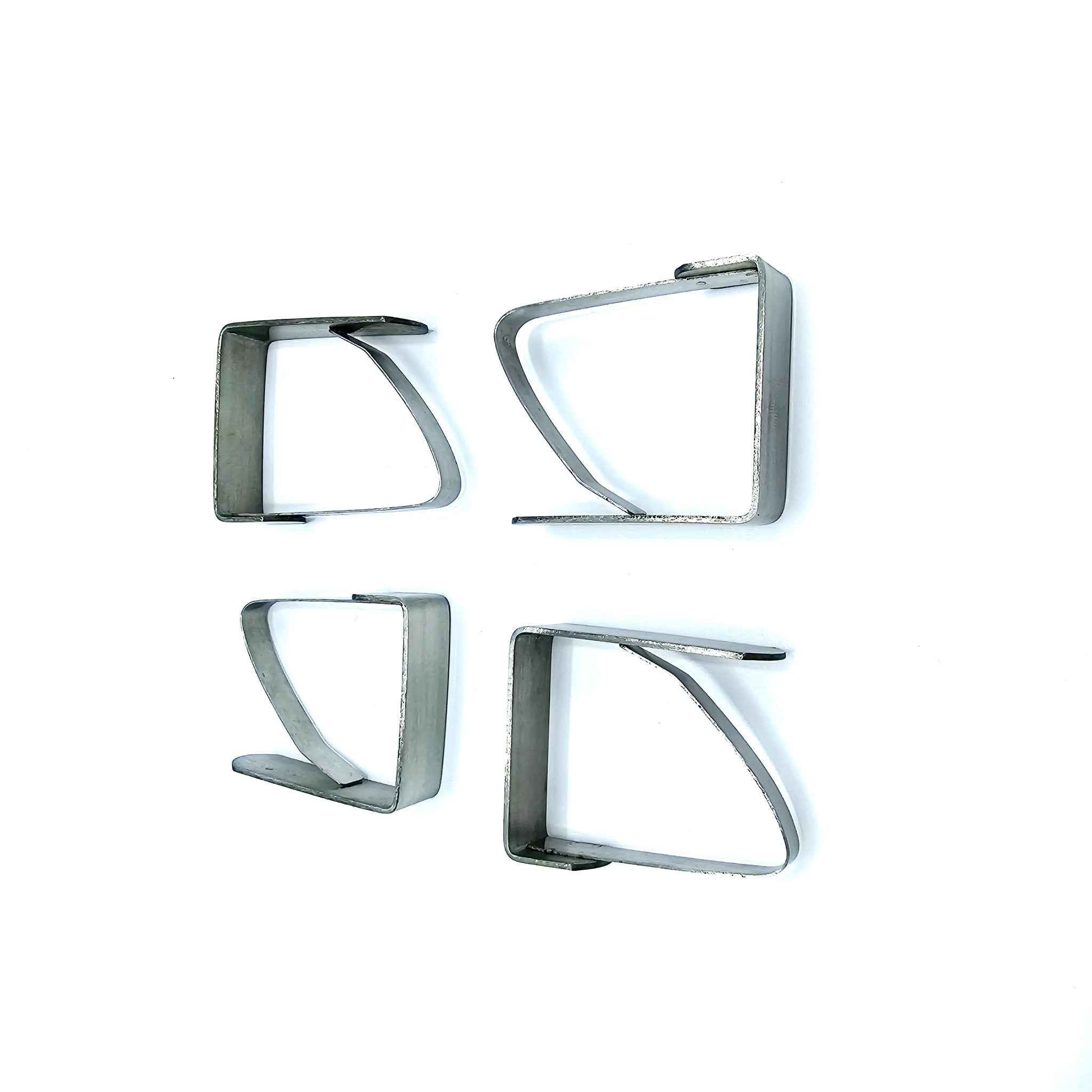 Tafelklem - Tafelkleedhouder - Klemmen - 4 stuks - RVS