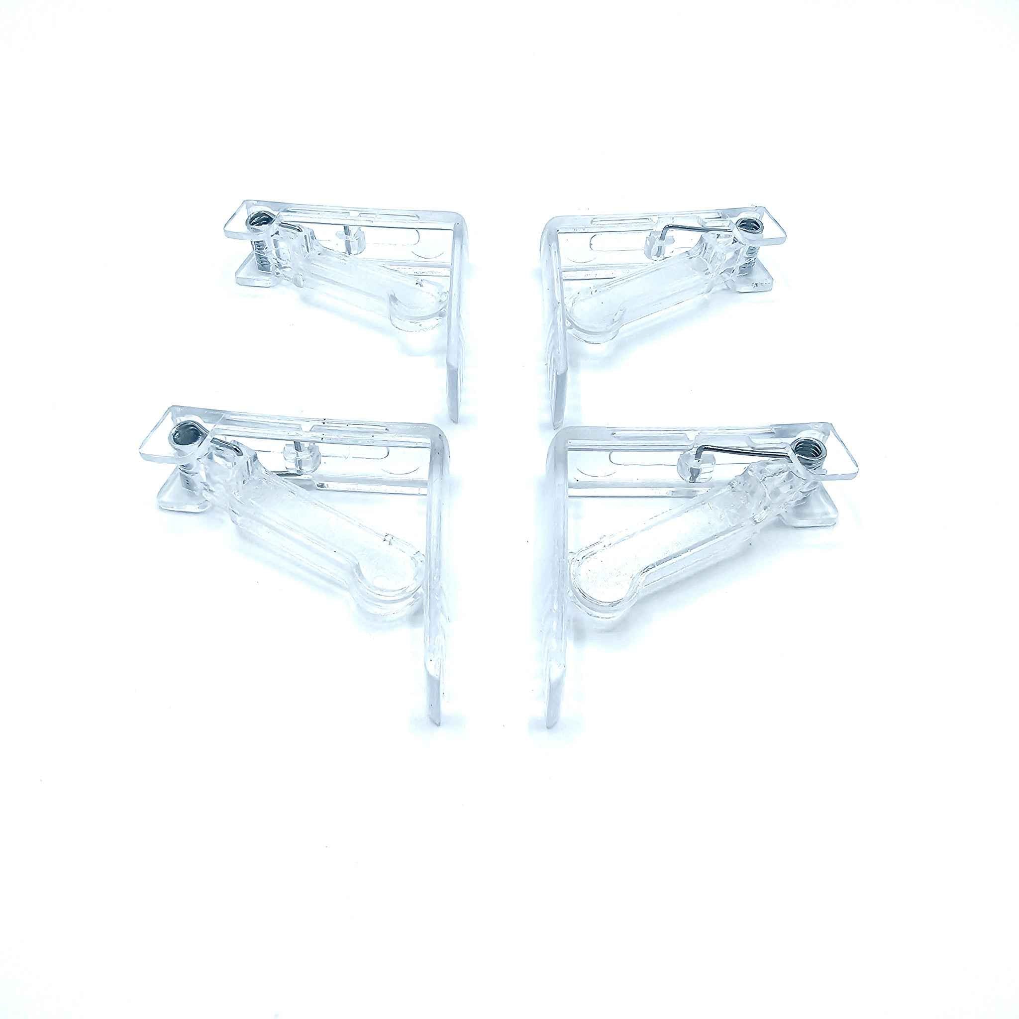 Tafelklem - Tafelkleedhouder - Klemmen - 4 stuks - Transparant