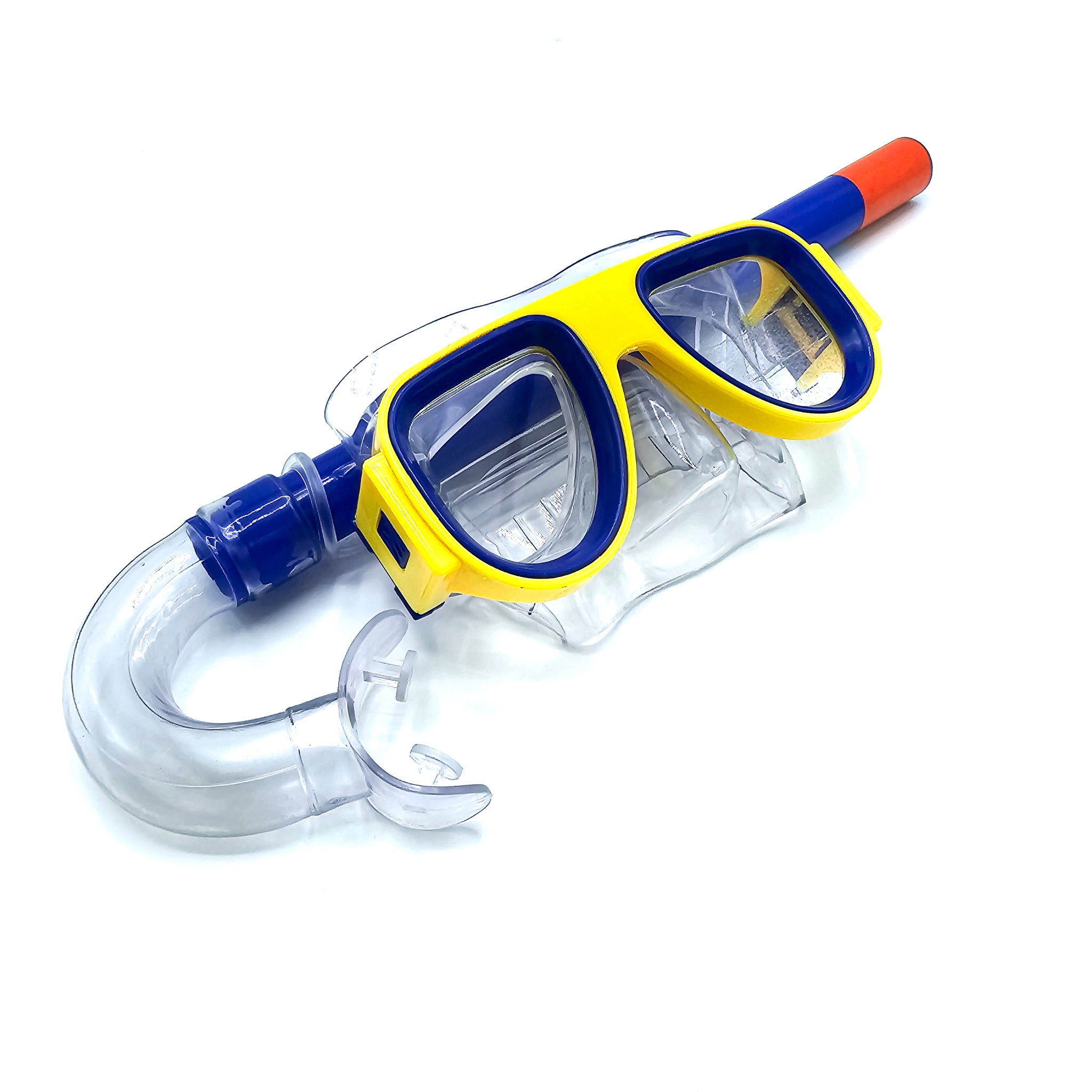 Snorkel set - Duikbril - Snorkelen & Duiken - Blauw met Geel