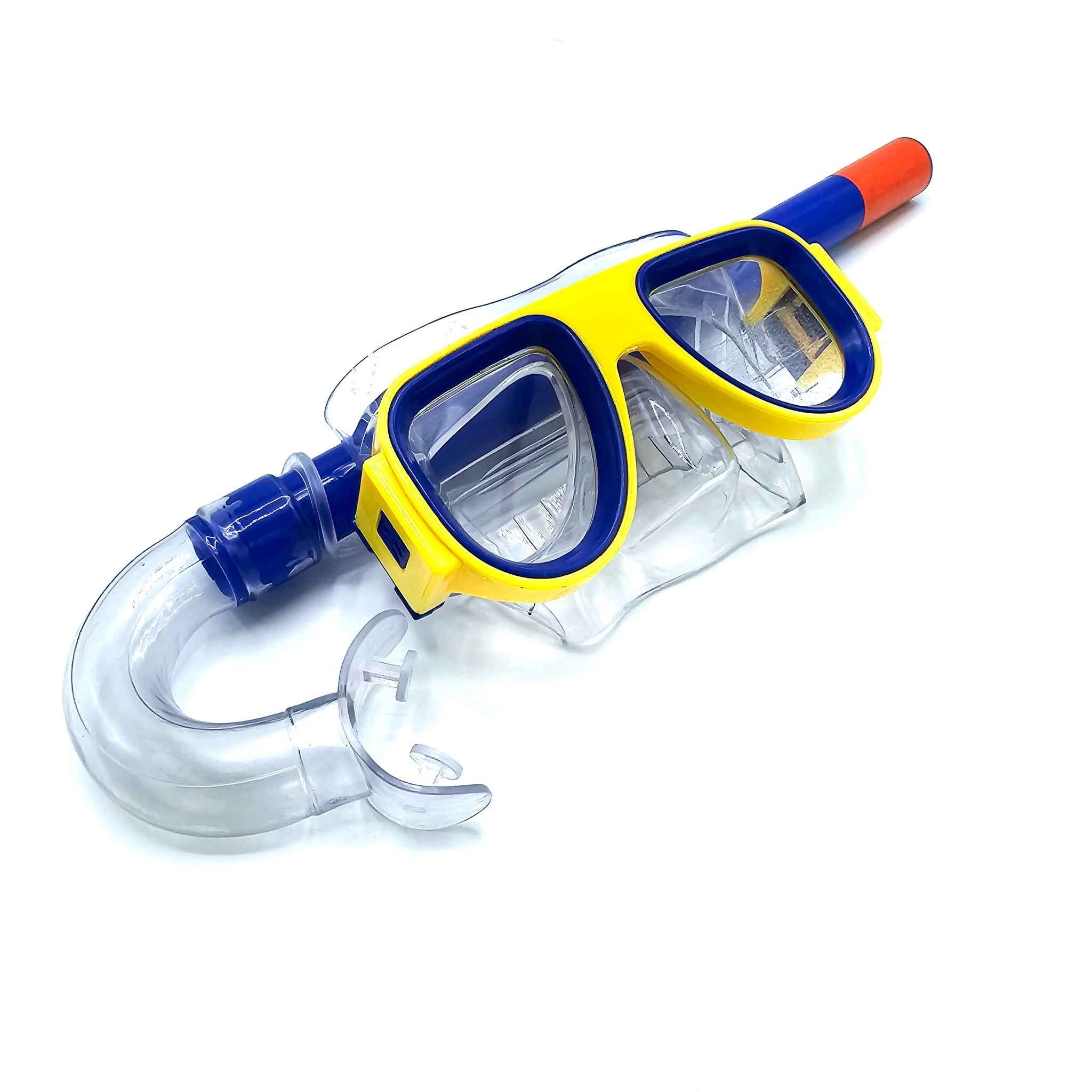 Snorkel set - Duikbril - Snorkelen & Duiken - Blauw met Geel