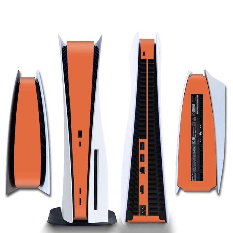 Console Sticker Strip voor PS5, PlayStation 5 - Performance Gaming Skin - Bescherming Accessoires - Oranje