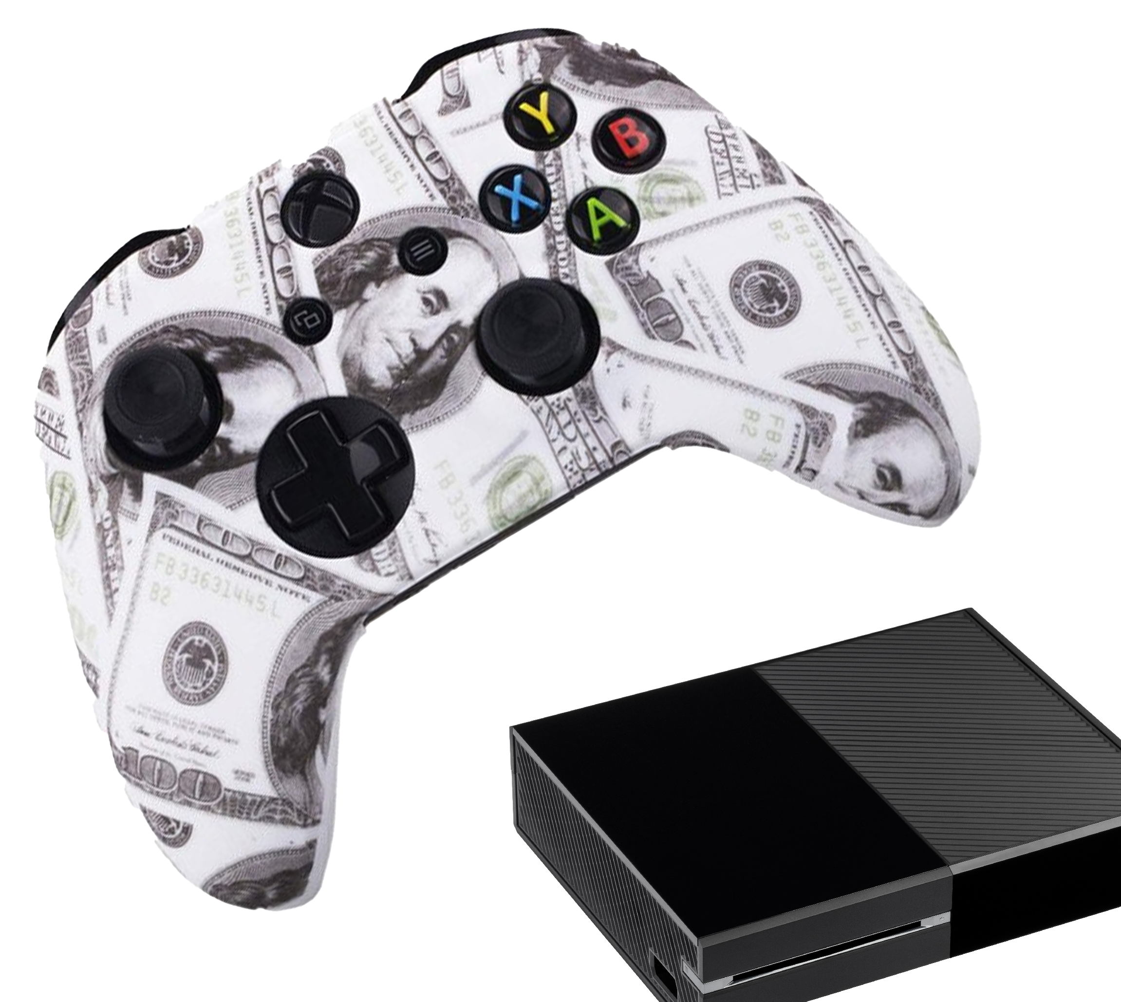 Hoesjes & Skins voor Xbox One - Performance Gaming Case - Soft Grip Covers - Anti-Slip Controller Accessoires - Cash