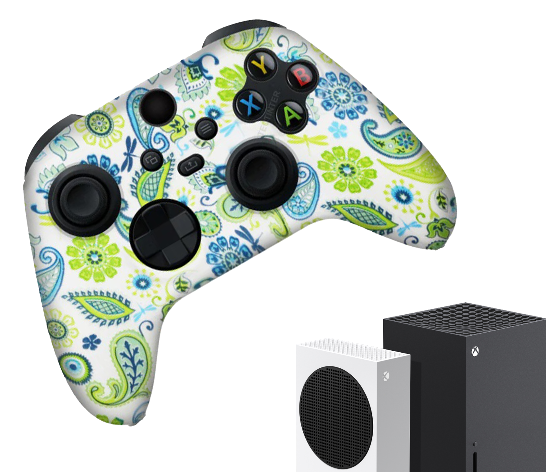 Hoesjes & Skins voor Xbox Series X & S - Performance Gaming Case - Soft Grip Covers - Anti-Slip Controller Accessoires - Wild