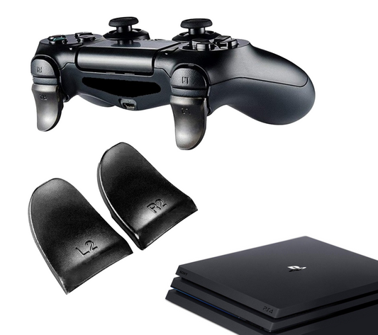 Gaming Triggers | Trigger Stops Buttons | R2 - L2 | Accessoires geschikt voor Playstation 4 - PS4 | Zwart