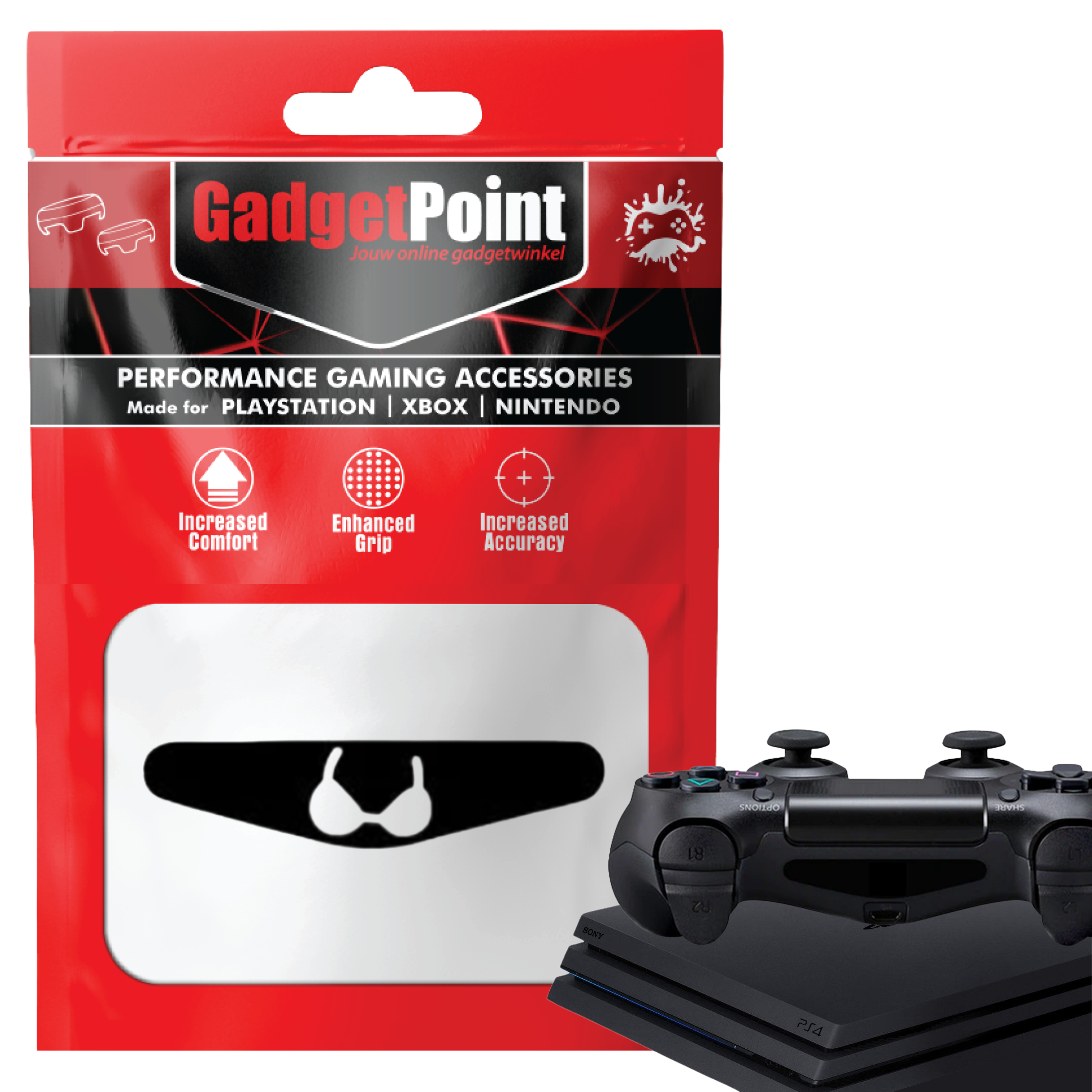 Controller Stickers voor PS4, PlayStation 4 - Performance Gaming Skin - Bescherming Accessoires - BH