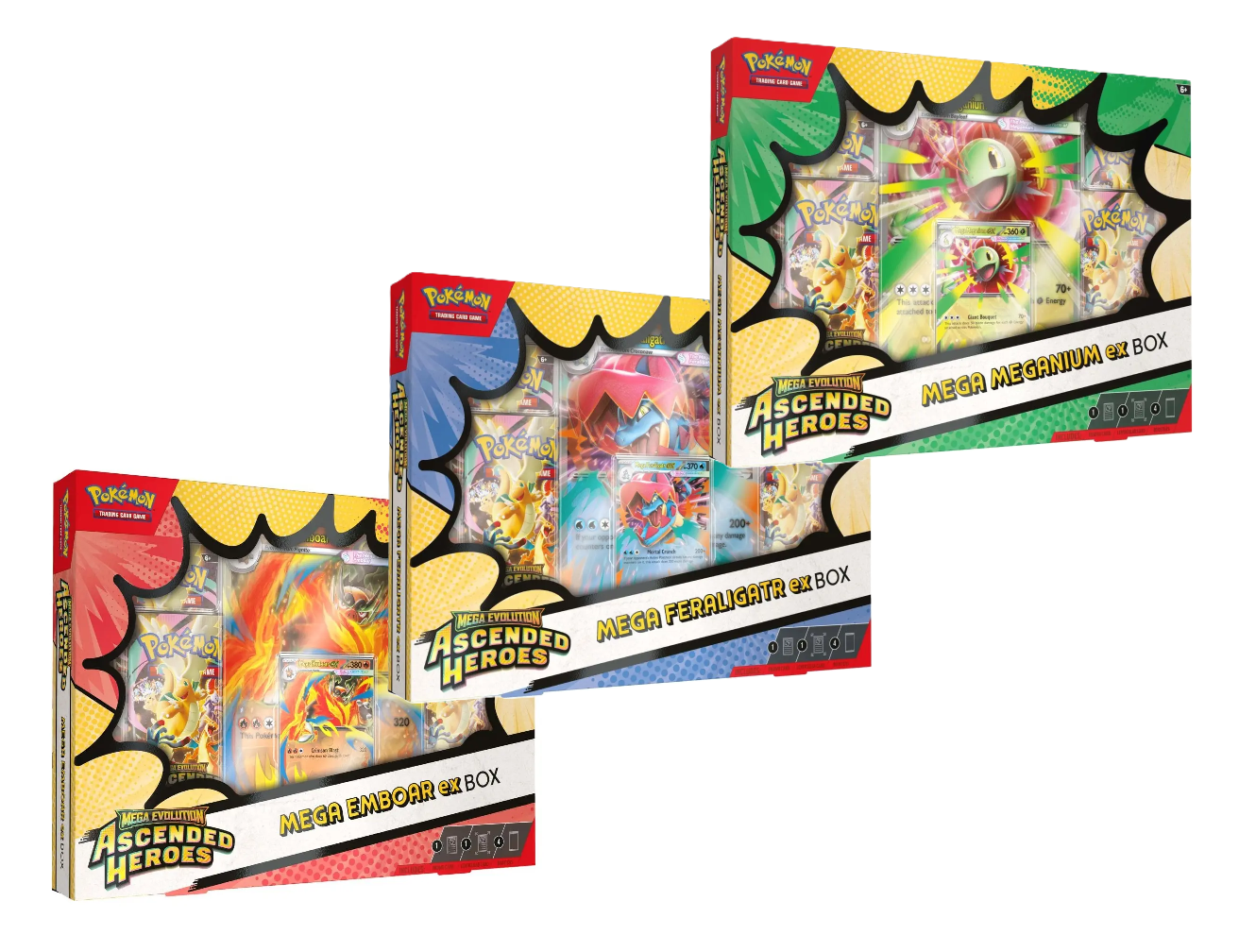 10x Ascended Heroes Mega EX Box - Willekeurig type - Pokémon TCG