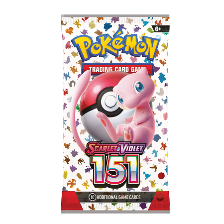 151 Booster Pack - Pokémon TCG (Stream / Rip & Ship)