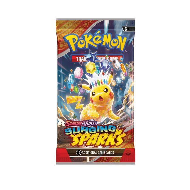 Surging Sparks Booster Pack - Pokémon TCG (Stream / Rip & Ship)