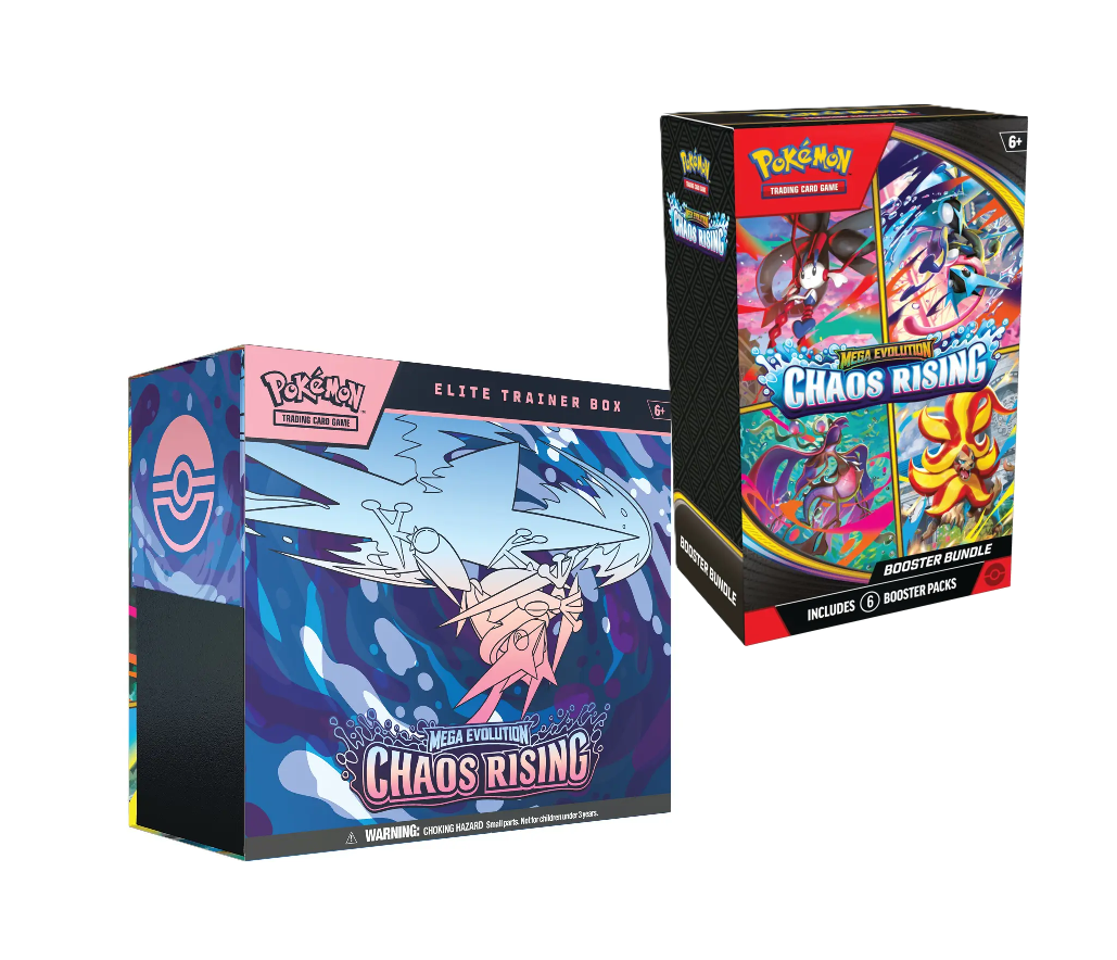 *COMBI DEAL* - Chaos Rising Elite Trainer Box (ETB) + Bundle - Pokémon TCG