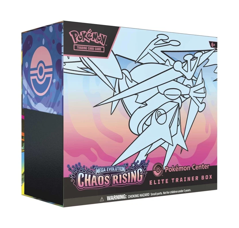 Chaos Rising Elite Trainer Box (Pokémon Center variant) - Pokémon TCG