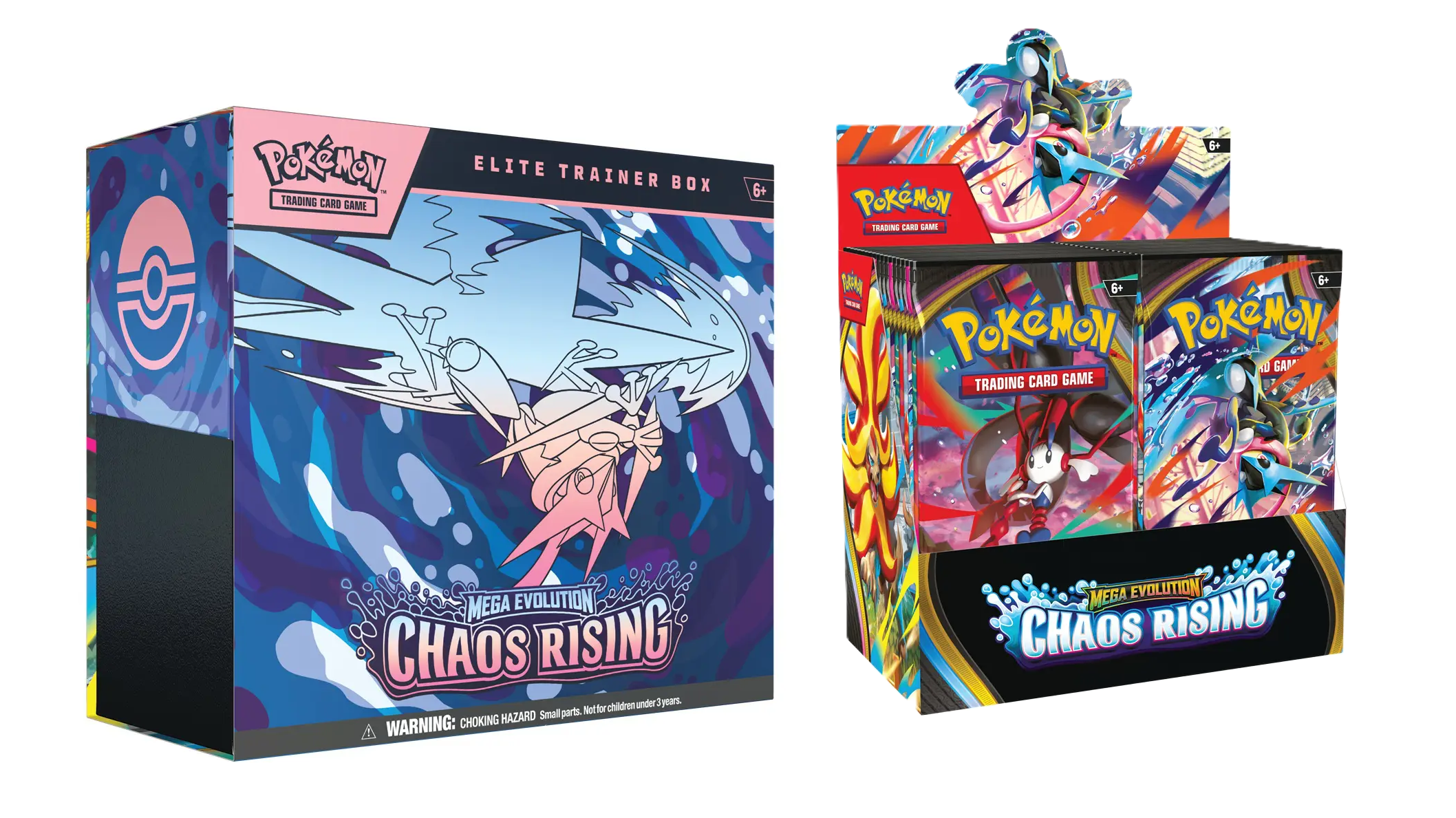 🇬🇧 *COMBI DEAL* - Chaos Rising Booster Box + Elite Trainer Box (ETB) - Pokémon TCG
