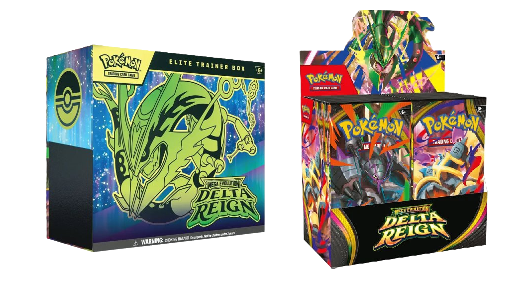 *PRE-ORDER COMBI DEAL* - Delta Reign Booster Box + Elite Trainer Box (ETB) - Pokémon TCG
