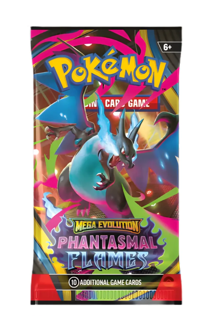 Pokémon Mega Evolution Phantasmal Flames - Losse Booster Packs