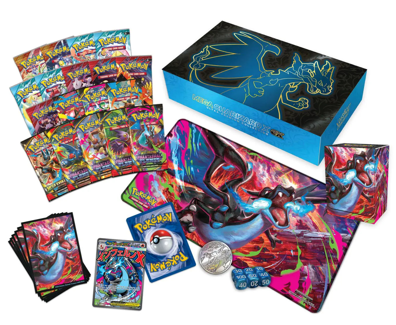 Pokémon TCG - Mega Charizard X ex Ultra Premium Collection