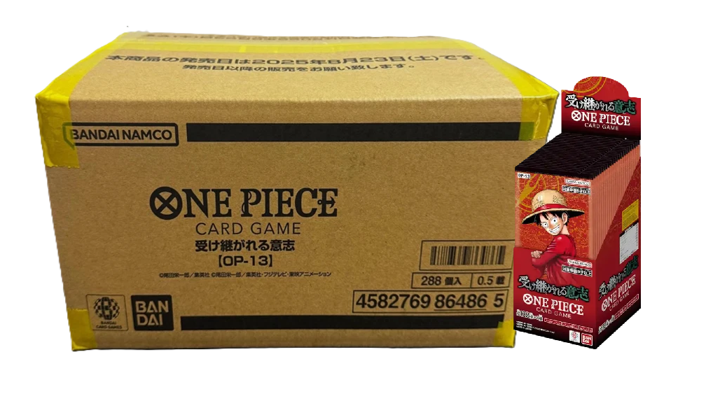 🇯🇵 OP13 Carrying on his Will Booster Box - Case van 12 - One Piece TCG