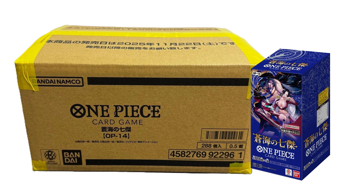 🇯🇵 OP14 The Azure Sea's Seven Booster Box - Case van 12 - One Piece TCG