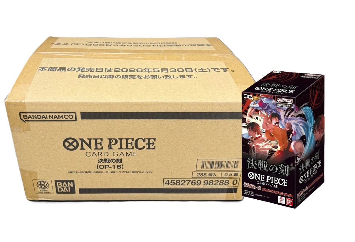 🇯🇵 OP16 The Time of Battle Booster Box - Case van 12 - One Piece TCG