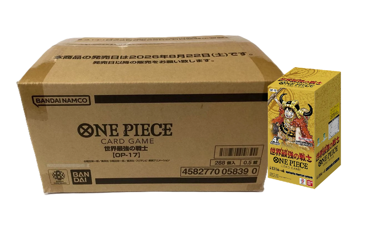 🇯🇵 OP17 The World's Strongest Warriors Booster Box - Case van 12 - One Piece TCG