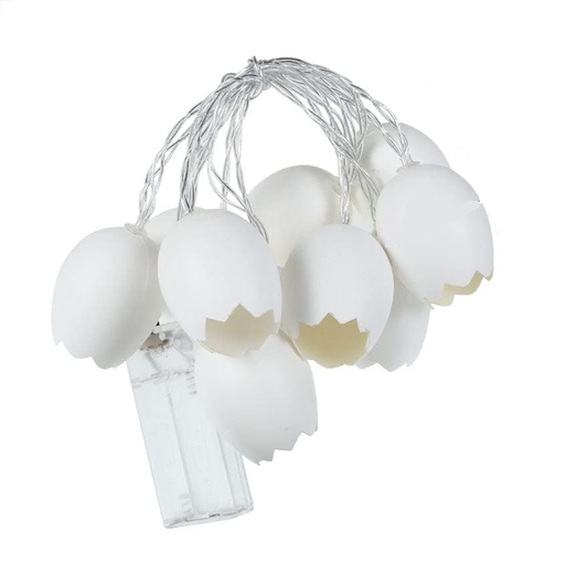 Pasen | Easter | Paashaas | Verlichting | Paasverlichting | Lichtslang met 10 Lampjes | Ei Eggs