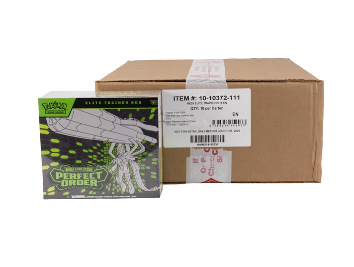 Perfect Order Elite Trainer Box (ETB) Case (10 stuks) - Pokémon TCG