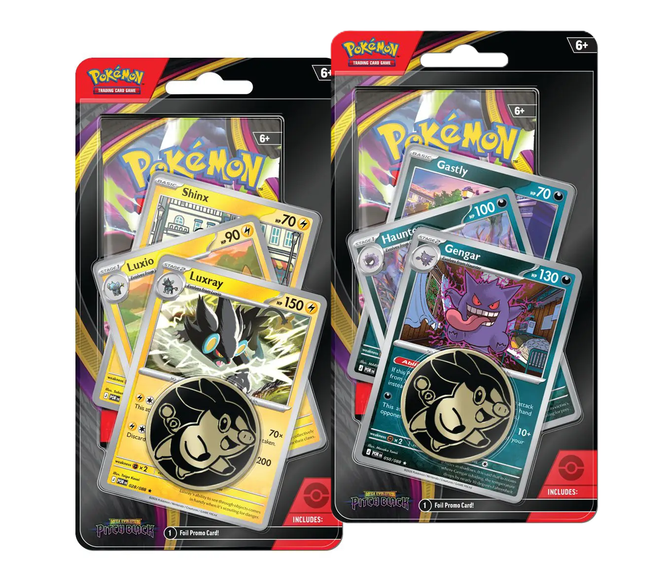 🇬🇧 Pitch Black Premium Checklane Blister (Set van 2) - Pokémon TCG