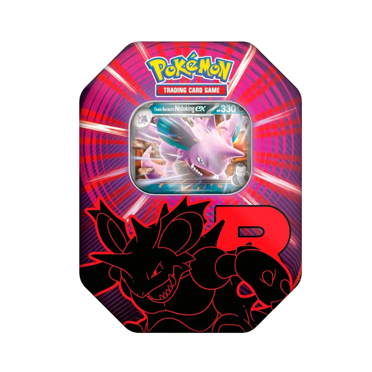 Pokémon TCG - Destined Rivals Team Rocket’s Nidoking ex Tin