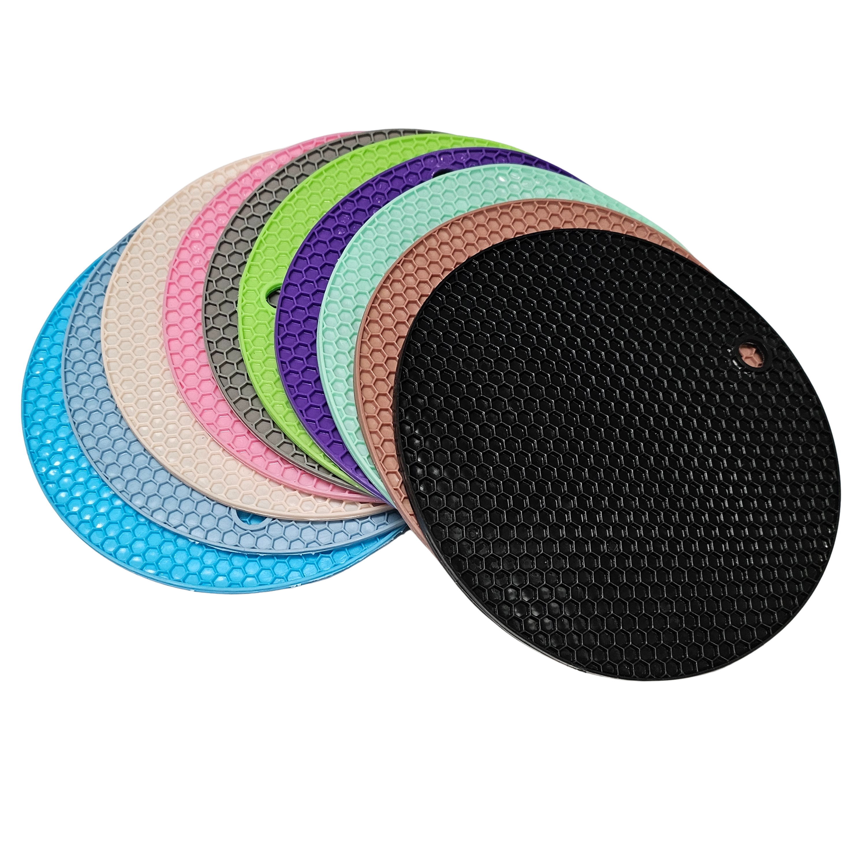 Pan Trivets - Heat Resistant - Cooking and Baking - Pack of 2 - Random Color