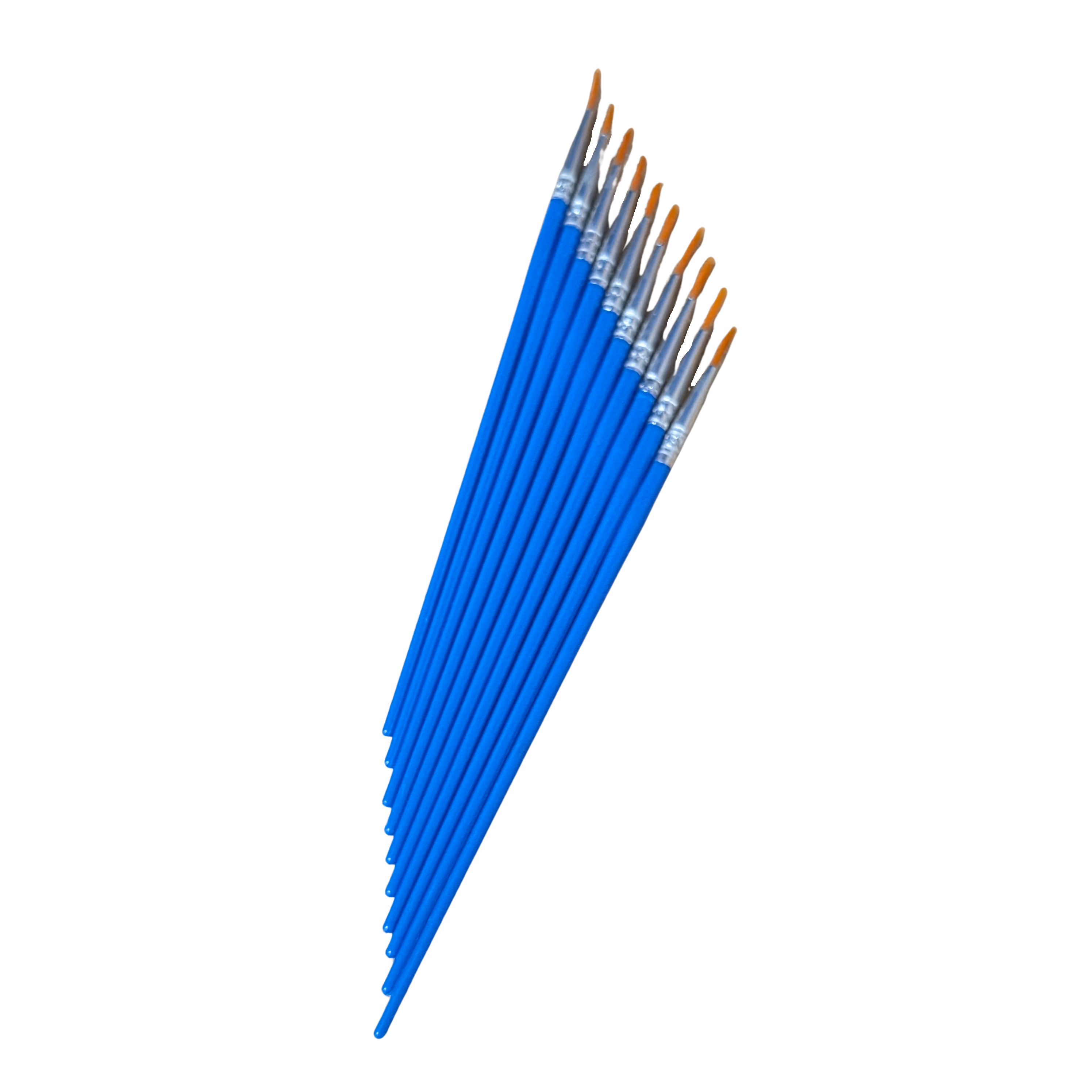 Paint Brushes - Set of 10 - Pointed - Brushes - Brushes - Painting - Painting - Crafting - Brushes - Pointed - Blue