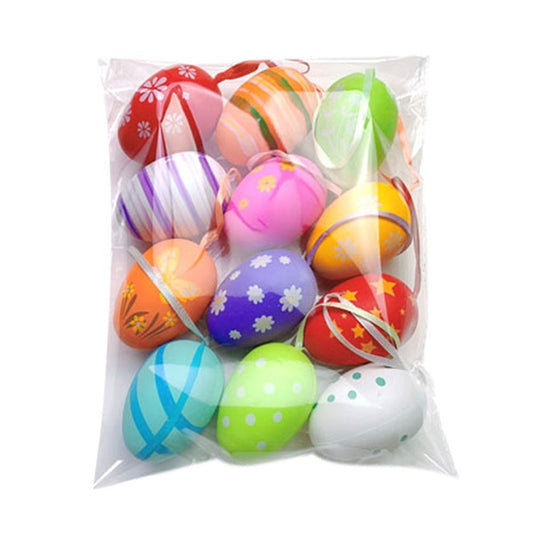 Pasen | Easter | Paashaas | Ophangen | Set van 10 stuks in verschillende kleuren | Paaseieren Kleuren