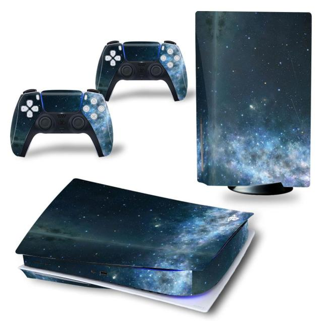 Console & Controller Stickers voor PS5, PlayStation 5 - Performance Gaming Skin - Bescherming Accessoires - Universum
