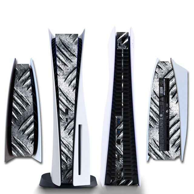 Console Sticker Strip voor PS5, PlayStation 5 - Performance Gaming Skin - Bescherming Accessoires - Staal