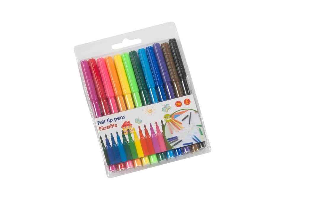 Stiften - 12 Kleuren - Knutselen - Tekenen - Multicolor
