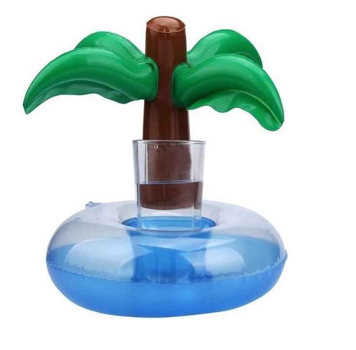 Drankhouder - Opblaasbare Drankhouder - Bekerhouder - Zwembad - Palmboom