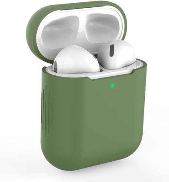 Airpods Beschermhoesjes - Performance Case - Accessoires geschikt voor Apple Airpods - Groen