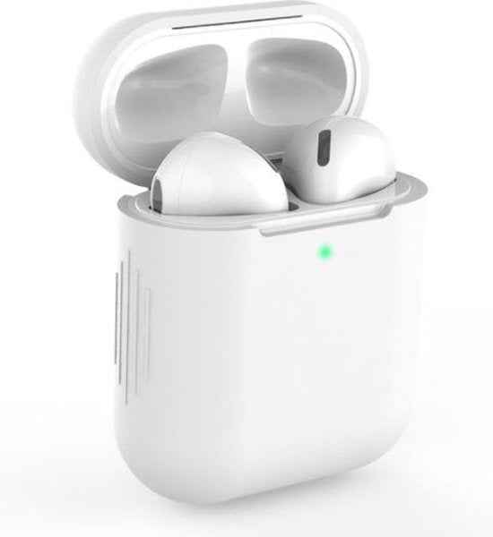 Airpods Beschermhoesjes - Performance Case - Accessoires geschikt voor Apple Airpods - Wit