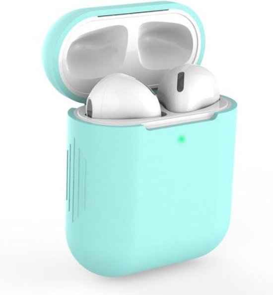 Airpods Beschermhoesjes - Performance Case - Accessoires geschikt voor Apple Airpods - Lichtblauw