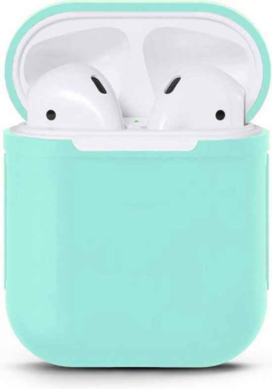 Airpods Beschermhoesjes - Performance Case - Accessoires geschikt voor Apple Airpods - Mintgroen