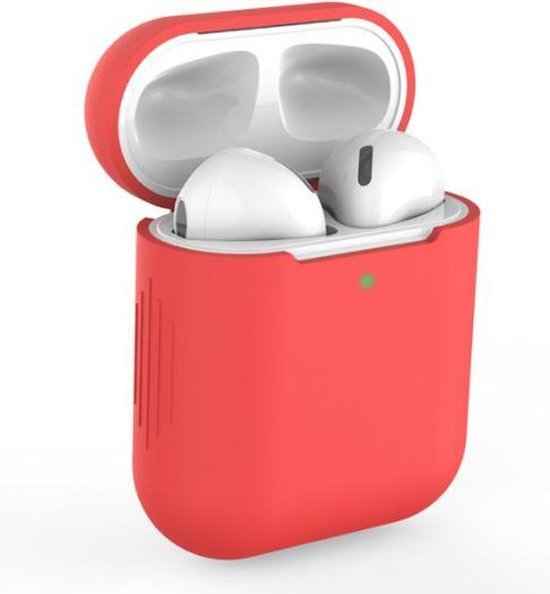 Airpods Beschermhoesjes - Performance Case - Accessoires geschikt voor Apple Airpods - Rood