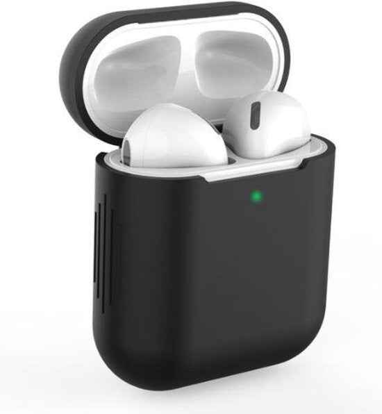 Airpods Beschermhoesjes - Performance Case - Accessoires geschikt voor Apple Airpods - Zwart