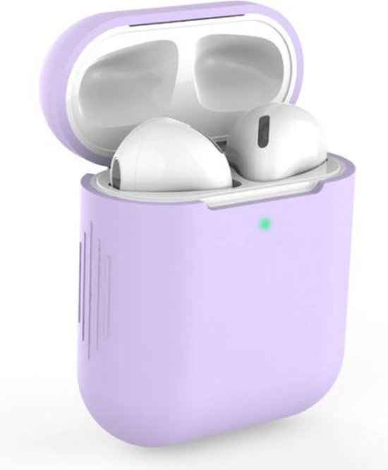 Airpods Beschermhoesjes - Performance Case - Accessoires geschikt voor Apple Airpods - Lila