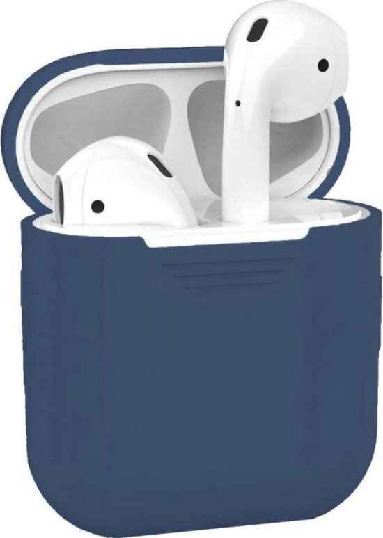 Airpods Beschermhoesjes - Performance Case - Accessoires geschikt voor Apple Airpods - Blauw